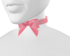 ๔  Pink Bow Choker