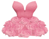 Roselyn Pink Rose Dress