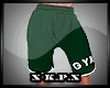 Gym Green Shorts