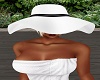 White Hat w/ Black Trim