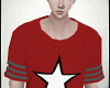 Star Red Big Shirt