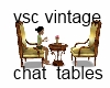 vsc vintage chat table