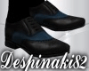 Ds Blue Black Shoes