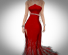 E* Red Xmas Gala Dress