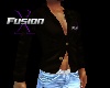 Fusion X Men Shirt Brown