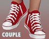 Red Couple Sneakers