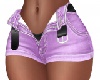 Open Shorts-Lilac