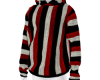 Stripes Knitted Hoodie