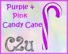 C2u~ Purple Candy Cane