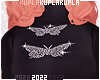 $K Black Butterfly Top