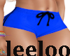 sexy sport short bleu