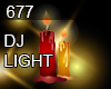 677 DJ LIGHT CANDLE