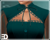 Teal Shrug Dress