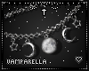 ♥ Silver Moon Choker