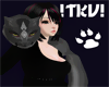 !TKV! Shoulder black cat