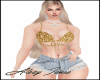 Short + Biquiní Gold