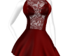 A^ Ashley Merlot Dress