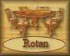 [my]Rotan Table 6 chair