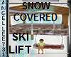 SNOW COVERED SKI LIFT