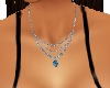 LL-Tri Blue Necklace