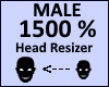 Head Scaler 1500% Male
