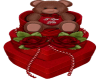 Teddy Bear Heart & Gift