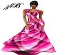 XXL Pink Mix Color Dress