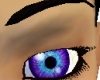 Aqua Violet Sparkle Eyes