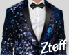 Z| Blue Glitter Suit
