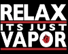 Relax its vapor sticker