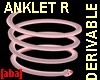 [aba] Helix Anklet Right