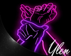 :YL: Neon Hold Me Art