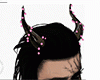 Christmas devil horns-M