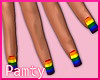 Pride Raimbow Nails