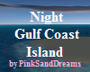Night Gulf Coast Island