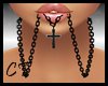 Mouth Chain Cross F