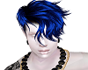 Emo Blue Long Hair