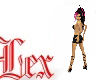 Lex -Ava sticker by wish