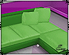 ∞| Green couch