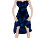 Ruffled Blue Dress