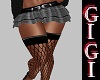 GM Flirty w/fishnets blk