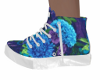 Mimi-Blu Flower Sneakers