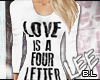 BL| Long Sweater | Love