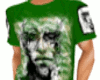 FaceArt [M] Green Tshirt