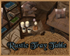[BM]Rustic Tray Table