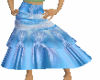 Blue rose skirt by Peg