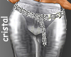 silver leggins PF