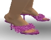 LL-Pink Boudoir Heels