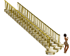 animated gold/crm stairs