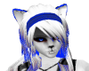 (IK)Bluewhite cat ears